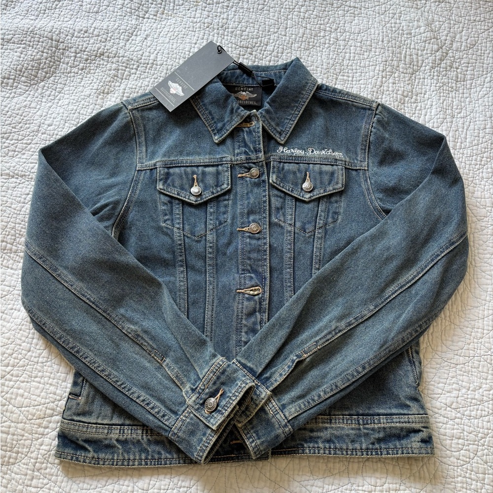 Harley-Davidson Women's Blue Denim Jacket